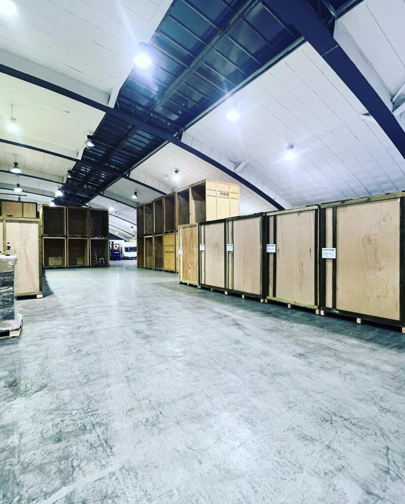 Going Places Removals Storage unit in Truro