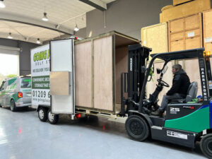 What is the best way to move a storage unit